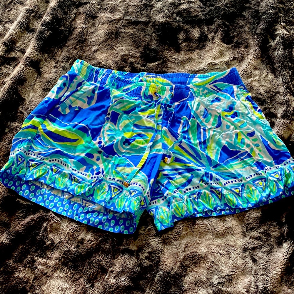 Sz S Lilly Pulitzer pull on shorts
